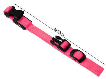 Collar de seguridad LED para mascotas (46-59 cm) – Pilas incluidas