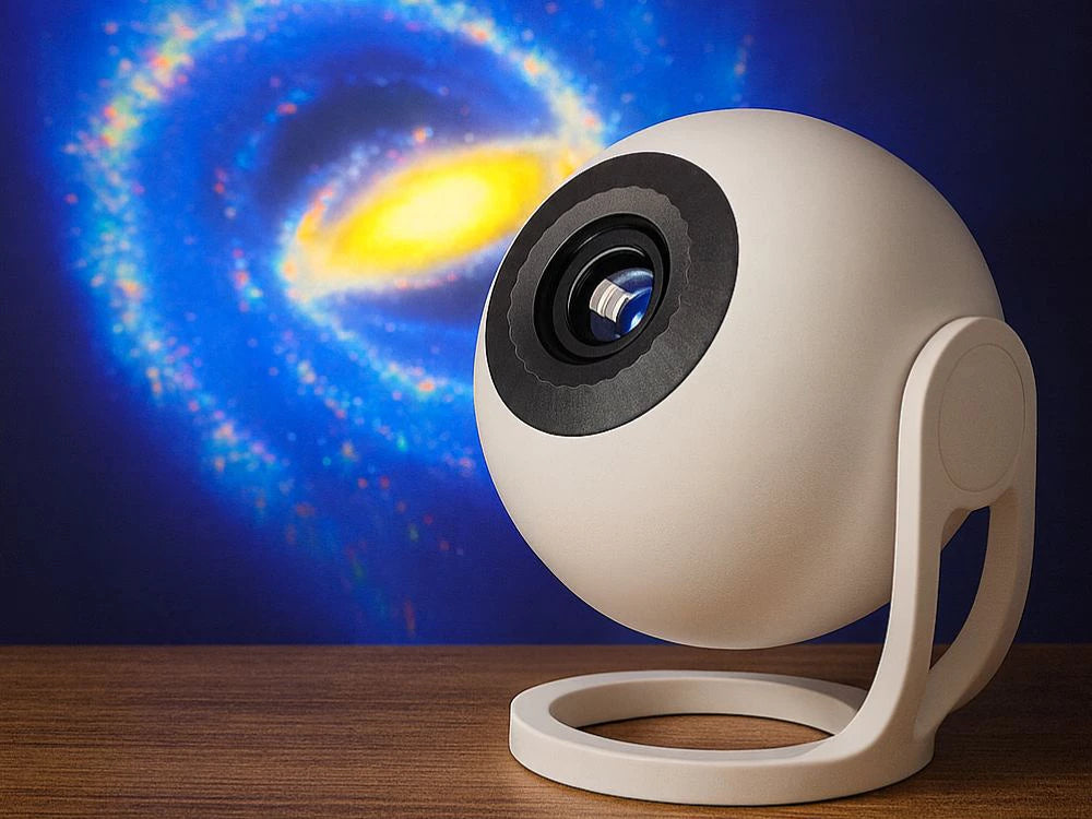 Projetor Planetário Galaxy 4K – 12 Filmes e Altifalante de Música