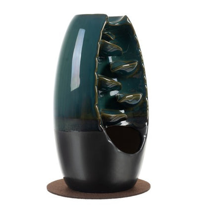 Porta-incenso em forma de cascata